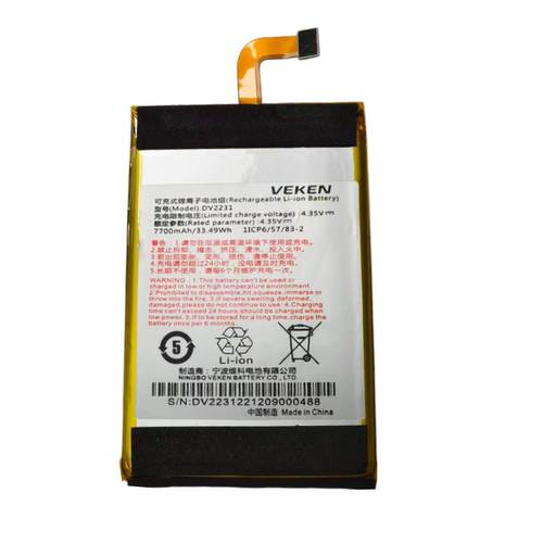 适用AUTEL道通MaxiCOM MK/MX900 MS906S2汽车检测电脑DV2231电池