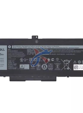 适用戴尔Precision15 3560 P137G P104F笔记本WY9DX RJ40G电池