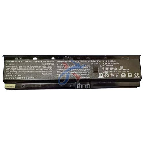 NB50BAT-6适用蓝天NB50TH 雷神911GTS 毁灭者DDPRO-5481S1N电池
