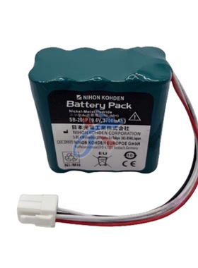 适用上海光电PVM-2700/1/3 X076 监护仪Nihon Kohden SB-201P电池