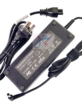 适用LG液晶显示器屏34UC97-SD 34UM95 34YM95电源19V6.5A圆口带针