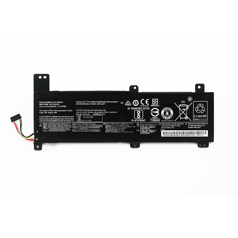 适用联想ixiaoxin小新310-14isk 310-14ikb l15l2pb2电池l15c2pb6