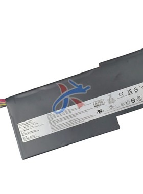 适用于MSI微星MS-16W1/16R3/17B4 GS63VR 7RG GF63电池BTY-M6K