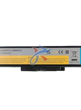 适用联想昭阳E46A/L/G K46A L10P6Y21笔记本L09M6Y23电池L09M6D21