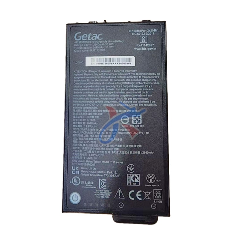 适用于Getac神基F110 G6 441918000003笔记本电脑BP3S1P2680B电池