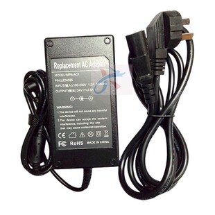 适用ResMed瑞思迈370001呼吸S10止鼾机24V3.75A电源适配器90W带针