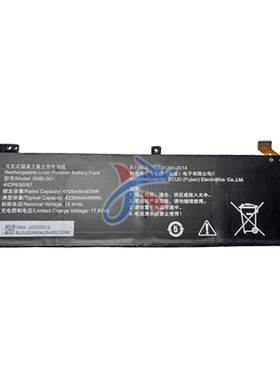 SNBL001适用昭阳N4720Z-A031开天N60Z N69F N80Z N89zG1d-020电池