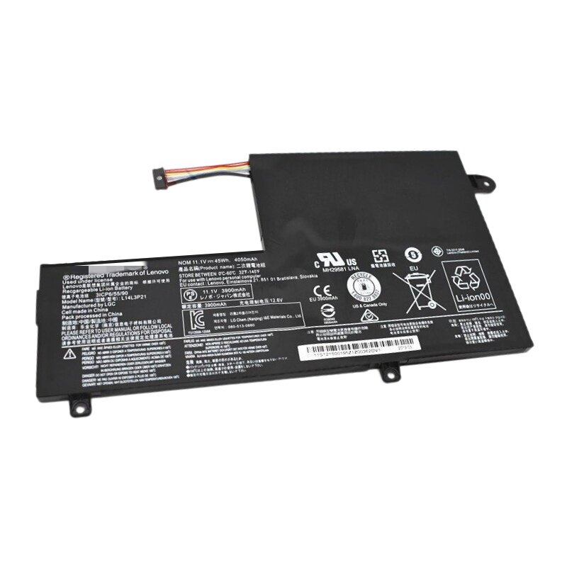 适用联相ideapad500S 510S-14ISK FLEX3-1480 U41-70电池L14L3P21