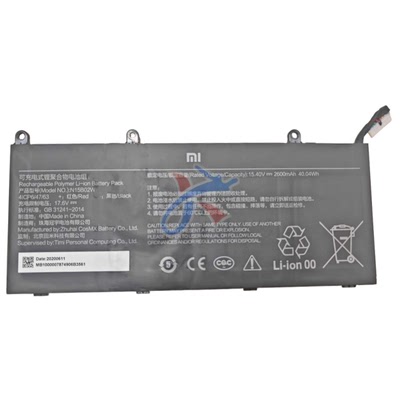 适用MIUI小米Redmibook XMA2001-AJ笔记本电脑N15B02W电池
