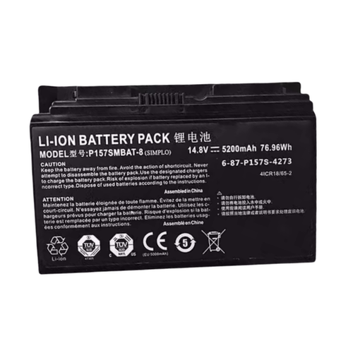 适用雷神TR G150P-E 蓝天CLEVO 机械师P177SM笔记本P157SMBAT电池