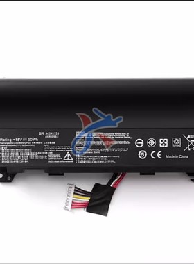 适用ORG华硕G752V G752VL/VY GFX72笔记本A32N1511电池A42N1520
