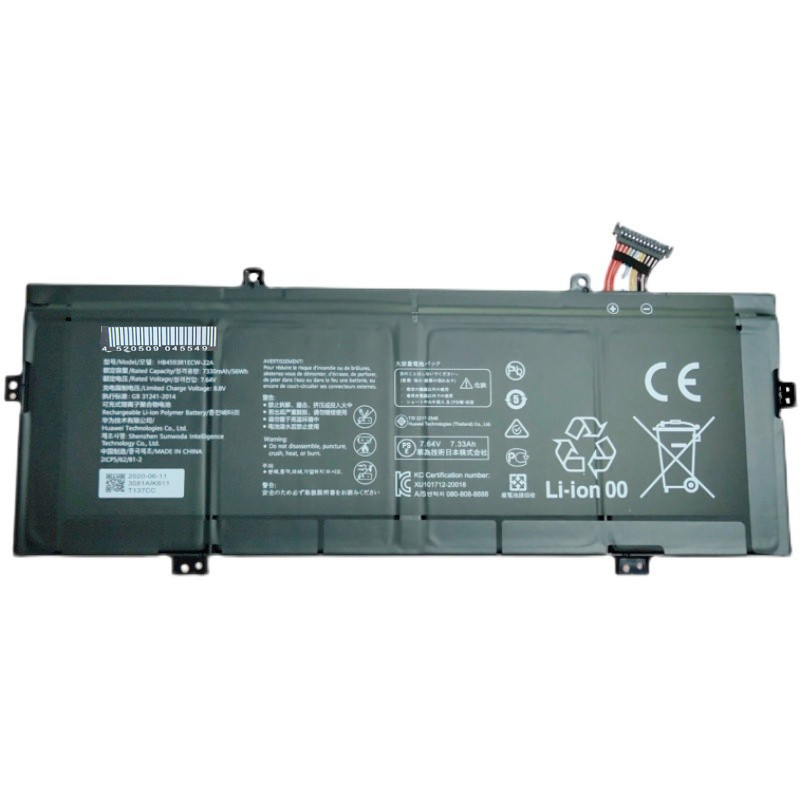 适用华为KLVL-WFH9 WXX9 VLT-W50 MACHD-WFE9电池HB4593R1ECW-22A