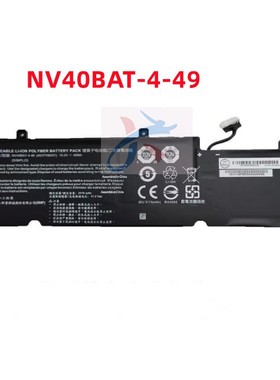 适用雷神IGER S1未来人类X411A笔记本XMG Core14电池NV40BAT-4-49