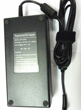 适用神舟战神Z7-i78172S2 CP65S02电脑电源适配器19.5V7.7A充电器