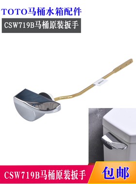 TOTO CSW719B 718马桶 坐便器配件 侧面扳手 把手 放水按钮 BH434