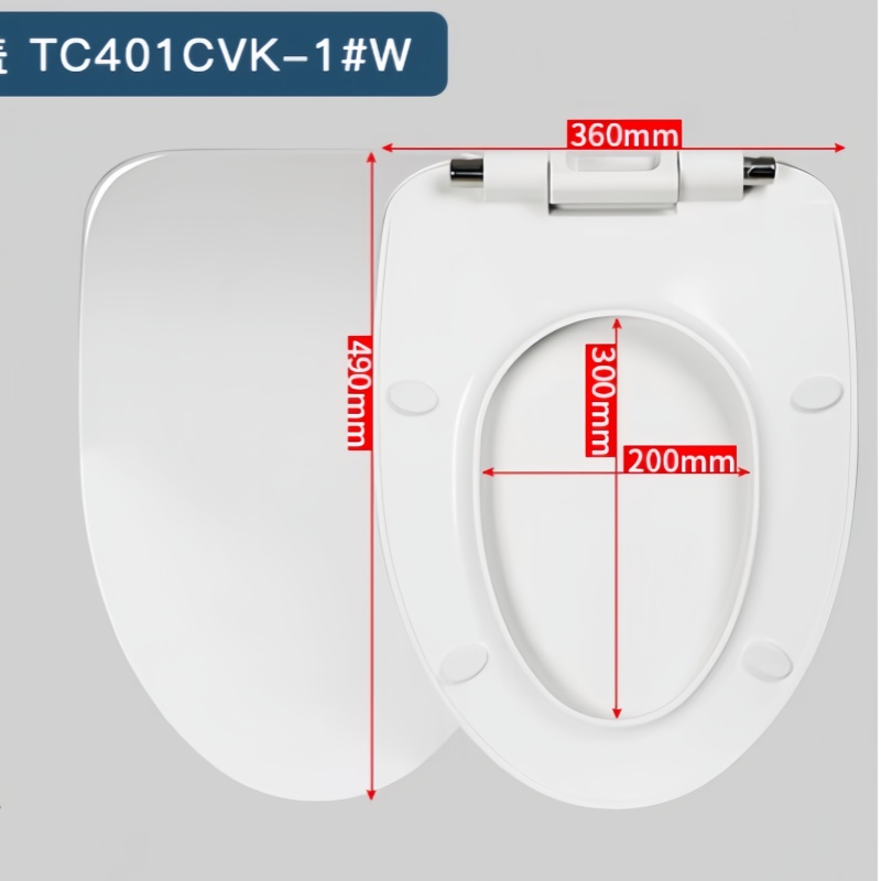 V型加厚马桶盖TOTOTC401CVK