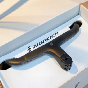 Bigrock大石公路车碳钎维一体把 二代 全内走弯把OD1 OD2送码表架