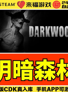 Steam正版 阴暗森林1 DARKWOOD 恐怖游戏 中文 国区激活码 CDKey