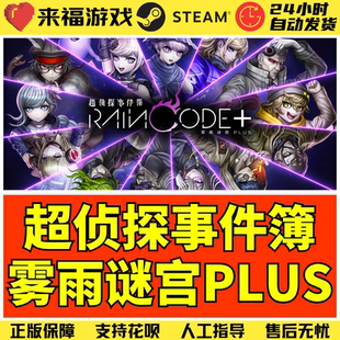 超侦探事件簿 激活码 雾雨迷谜宫PLUS CODE CDKey RAIN Steam正版