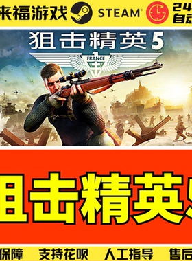 Steam正版 狙击精英5 Sniper Elite 5 豪华版KEY 国区激活码CDKey