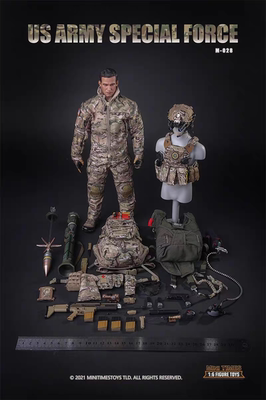 mini times toys M028 1/6比例兵人美国陆军特种部队可动手办人偶