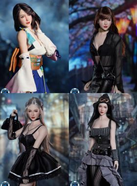 1/6美女头雕模型 SDH024 兵人配件适合包胶女素体现货