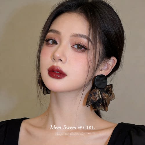 国风新中式复古耳饰女