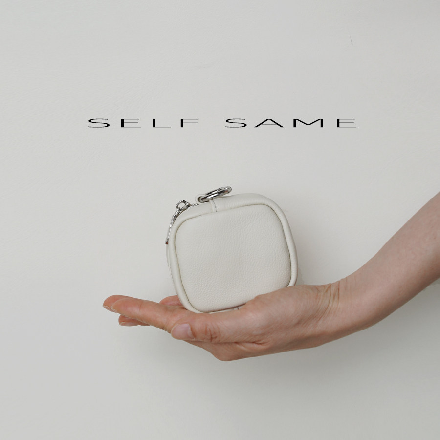 SELFSAME头层牛皮挂脖收纳零钱包 T恤的温柔配角 慌乱的温柔出口