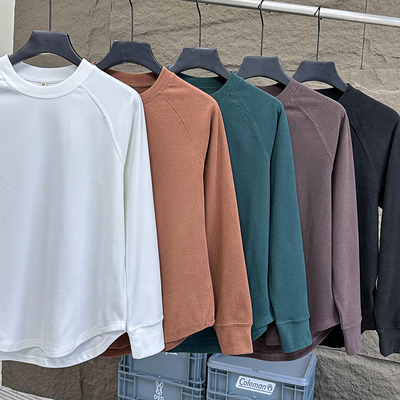 宽松百搭休闲套头圆领