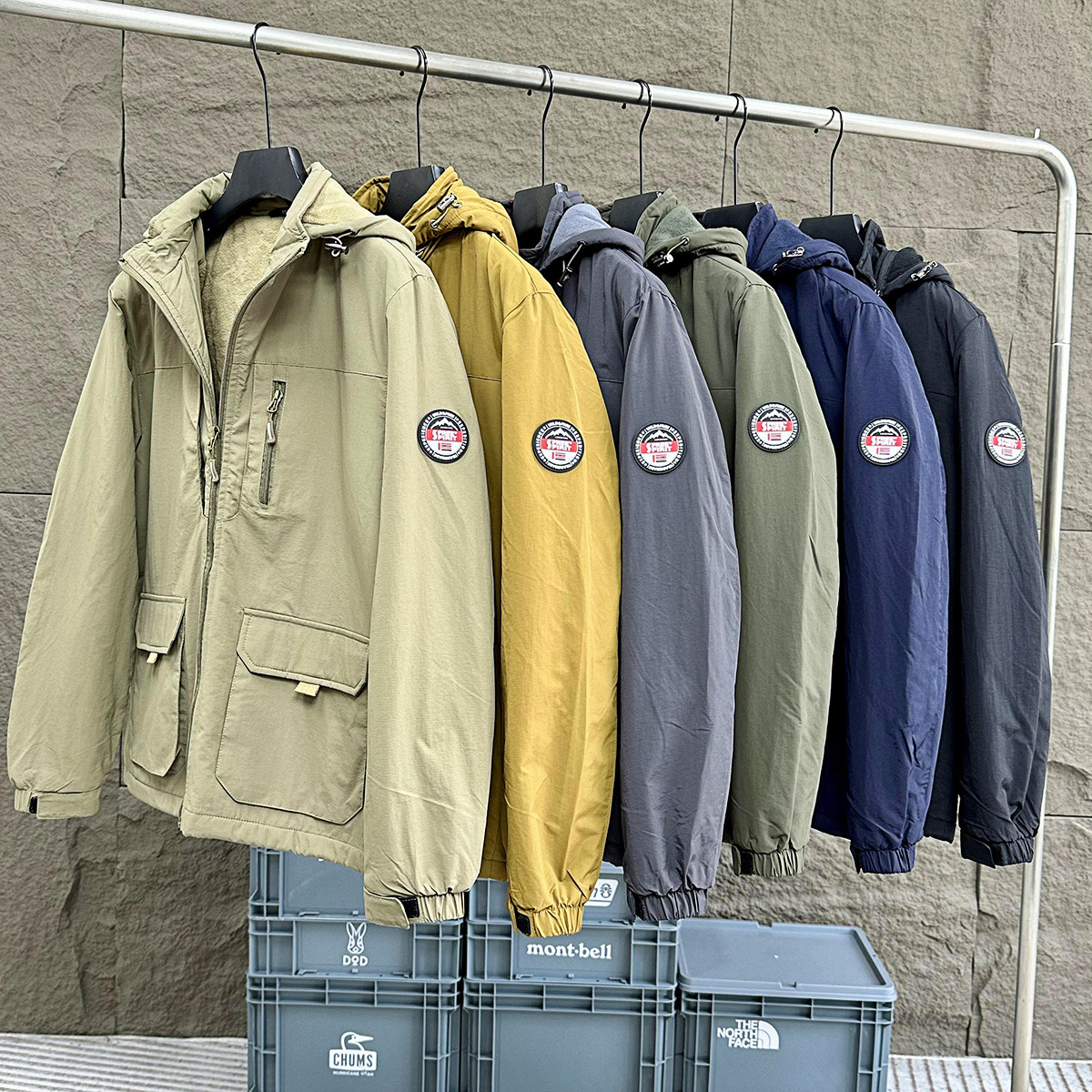 俄罗斯外贸 防风防水 男士户外加绒加厚脱卸连帽冲锋衣外套夹克男,男装,夹克,淘宝优惠券,粉丝福利购,淘宝优惠卷