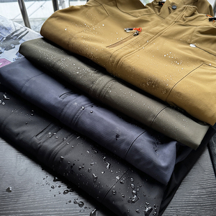 防风防水透气连帽夹克男S00642 战术软壳冲锋衣 挪威户外高端 男士