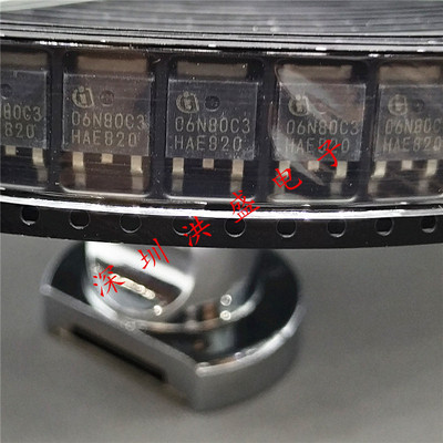 进口原装贴片三极管 SPD06N80C3 06N80C3 TO-252 6A 800V MOS管
