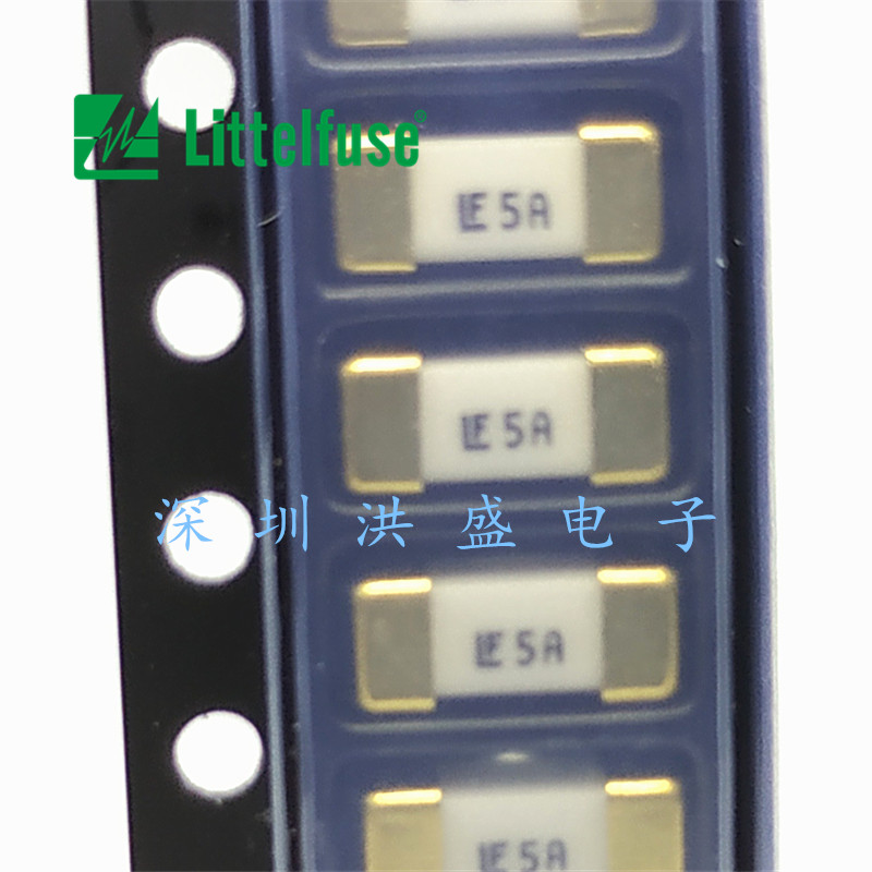 进口原装力特一次性陶瓷贴片保险丝0451005.MRL 1808 LF 5A 125V