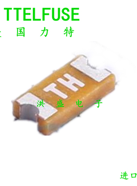 0468001.NRHF 进口力特一次性贴片保险丝1206 1A 63V丝印TH 慢断