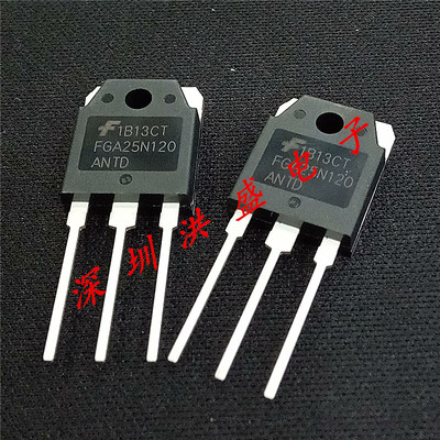 进口原装FGA25N120ANTD FGA25N120 TO3P 25A/1200V IGBT三极管