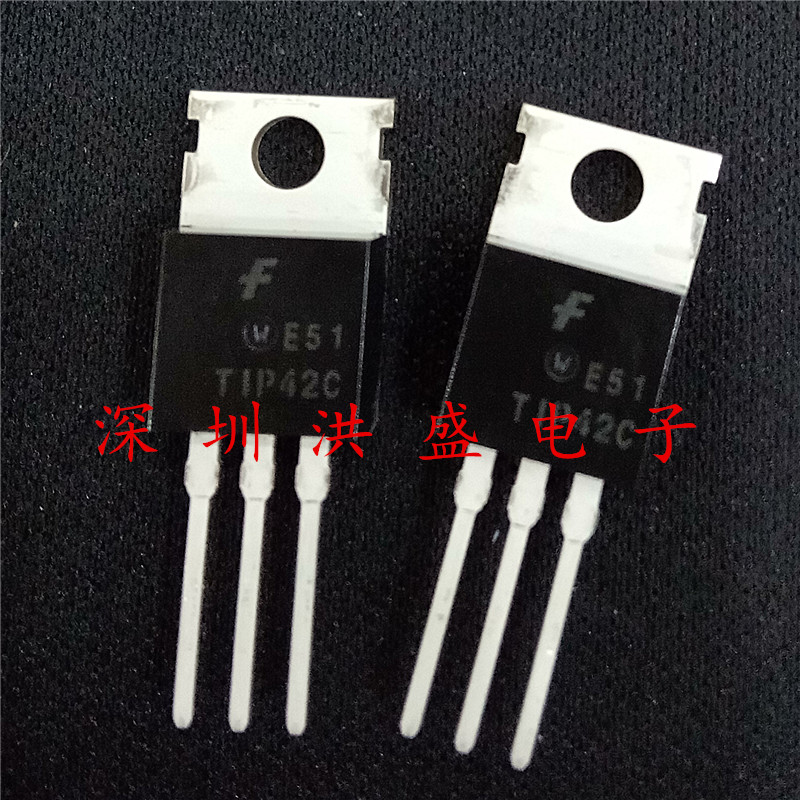 进口原装TIP41C NPN 6A/100V TO-220 功率三极管 功放管
