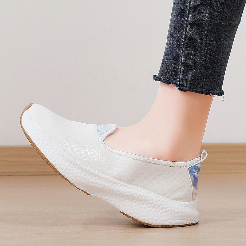 秋季新款大码女鞋一脚蹬运动鞋