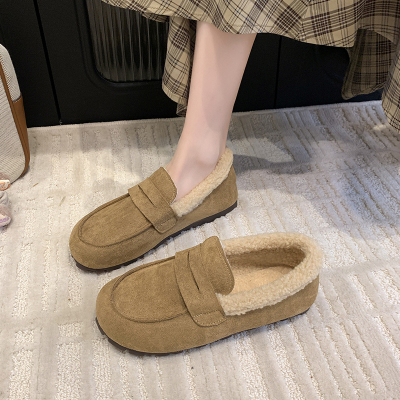 大码42码女鞋冬季新款加绒棉鞋