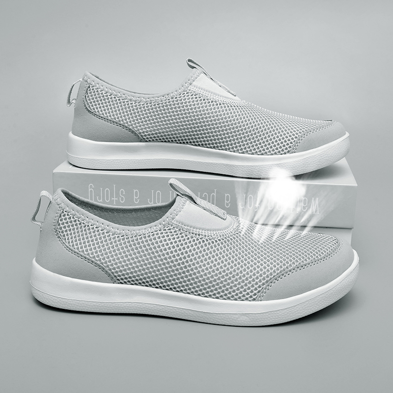 老北京布鞋妈妈运动鞋网面透气