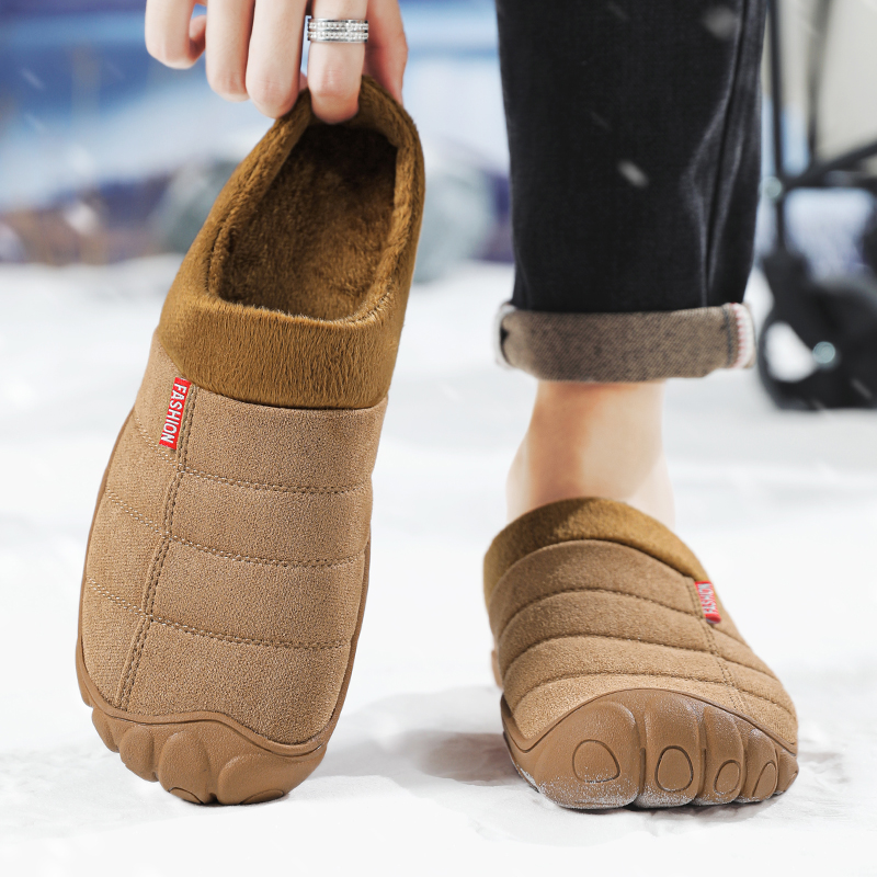 大码男士棉拖鞋男48冬季新款棉鞋