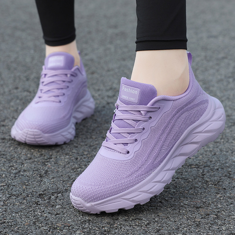 大码41到43网面运动鞋女2026新款春季软底减震不累脚中老年妈妈鞋,女鞋,网面鞋,淘宝优惠券,粉丝福利购,淘宝优惠卷