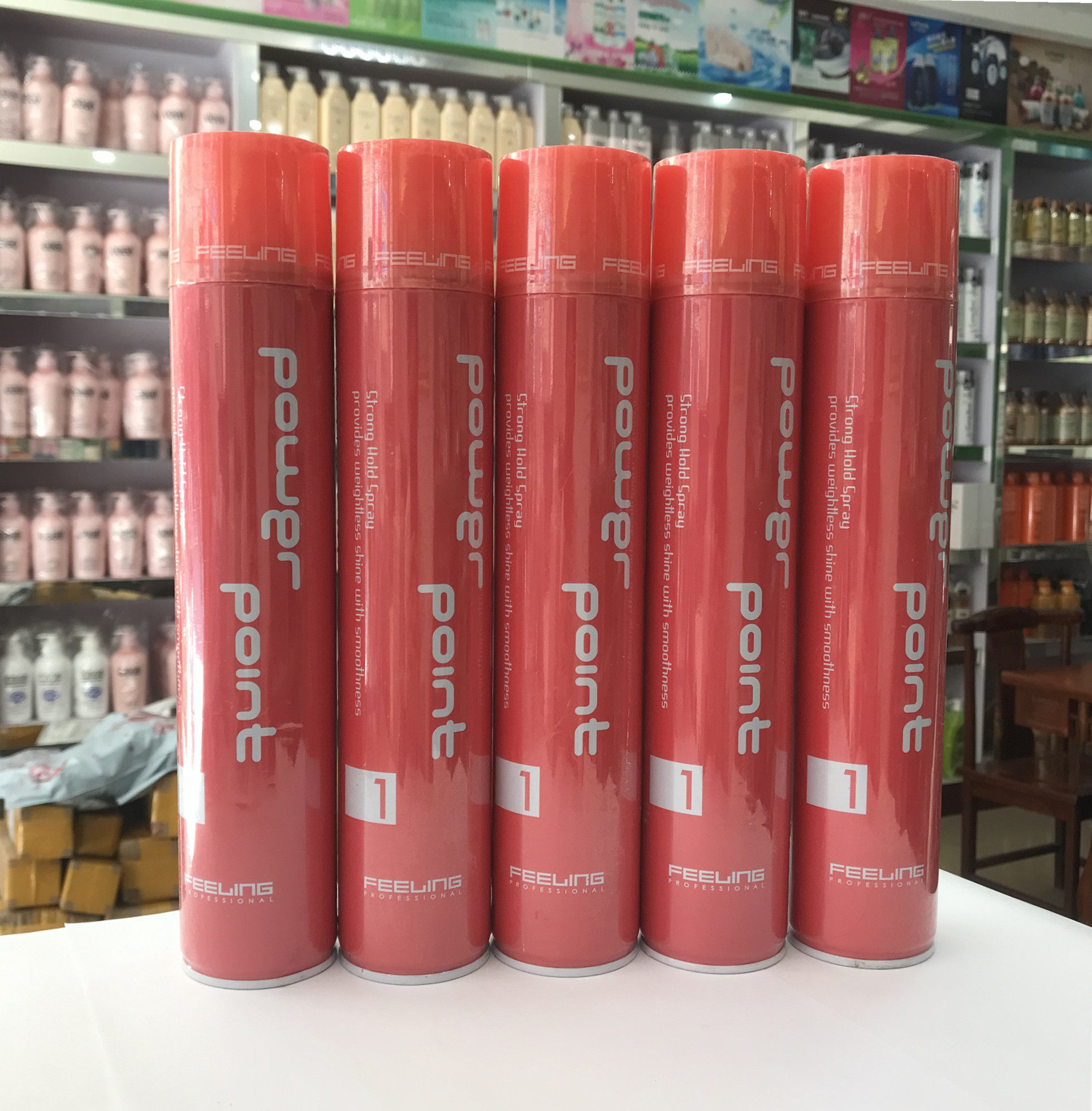 正品日本菲灵发胶400ml定型