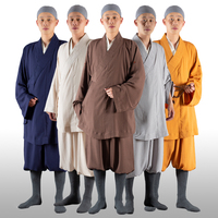 慧隱冰絲僧服羅漢褂套裝透氣舒適