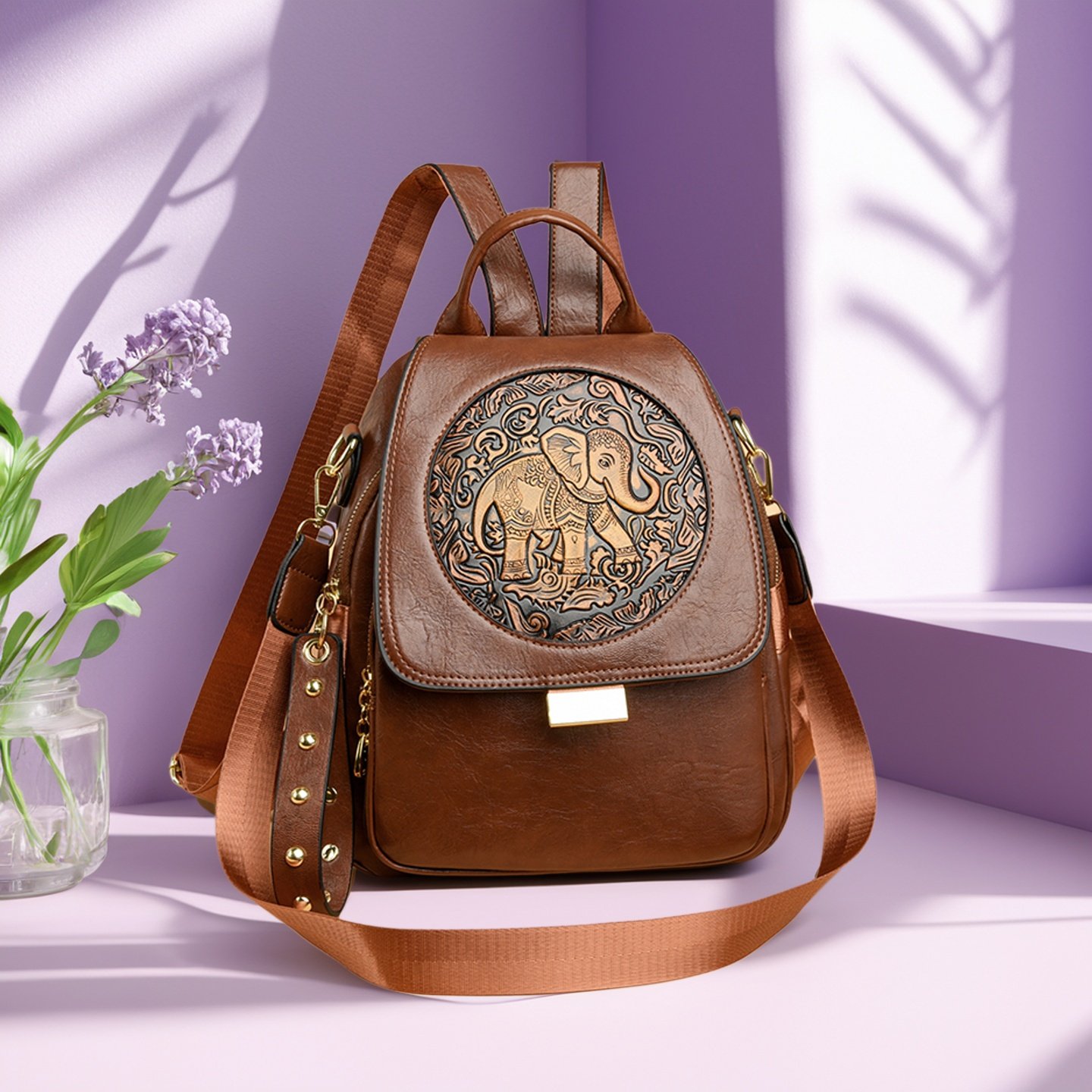 双肩包女上班通勤可放电脑新款轻便高级感大容量背包大学生书包