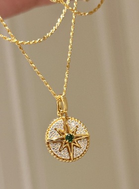 双层叠戴项链轻奢高级感