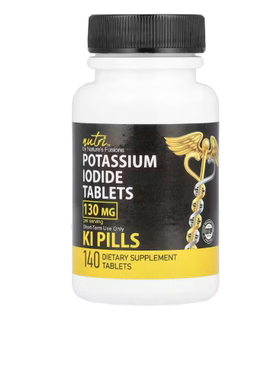 美国Nature's Fusions Nutri 碘化钾片 130 毫克 140片