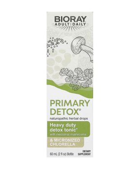 美国Bioray, Primary Detox 成人清体支持记忆和机体抵抗 60毫升