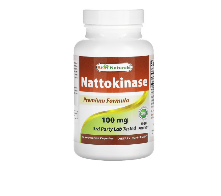 美国Best Naturals 纳豆激酶 100 毫克 90 粒素食胶囊