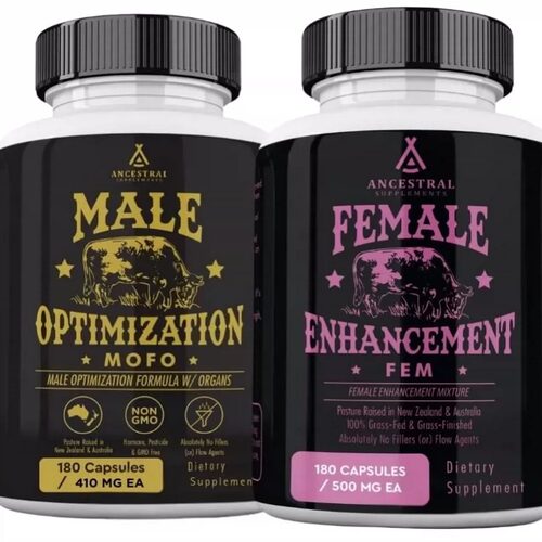 美国Ancestral Supplements男女草饲荷尔蒙平衡提升能量增强活力