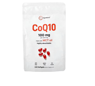 美国Micro Ingredients 辅酶 Q10 软胶囊 心脏血管健康 240 粒